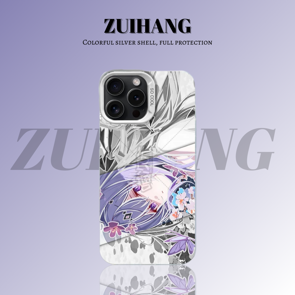 崩壞:星穹鐵道彩銀線條漸變防摔手機殼-ZUIHANG SHOP