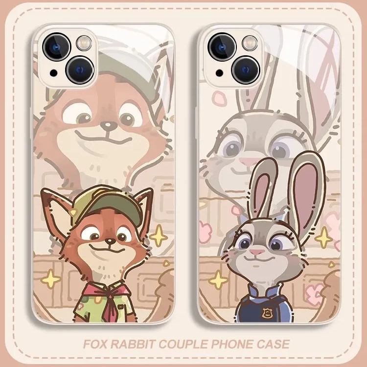 瘋狂動物城新款高清全包防摔玻璃殼-ZUIHANG SHOP