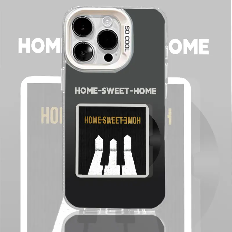 權志龍GD 彩銀線條漸變防摔手機殼-ZUIHANG SHOP