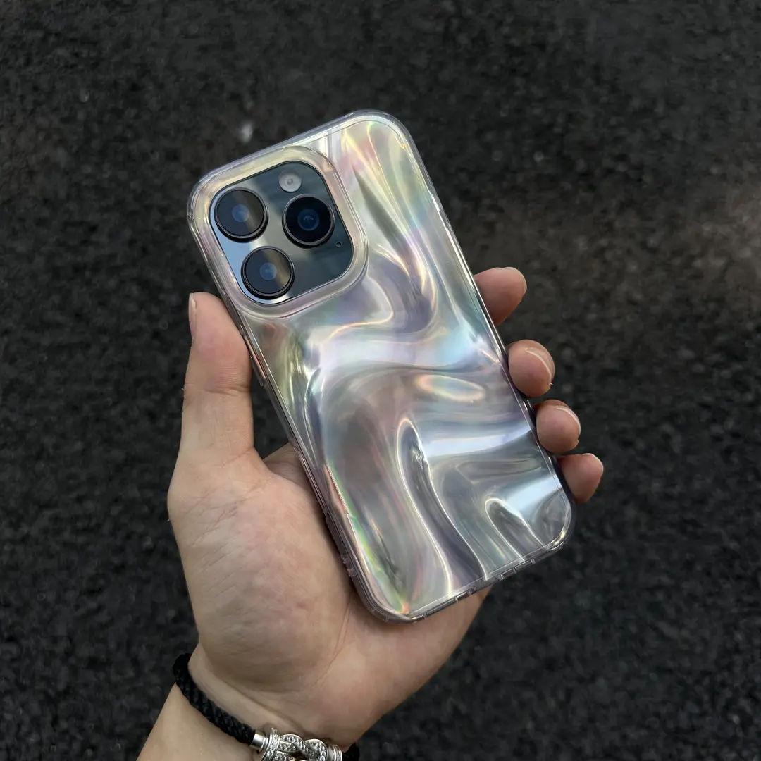 簡約ins風綢緞暈染情侶高級感手機殼-ZUIHANG SHOP