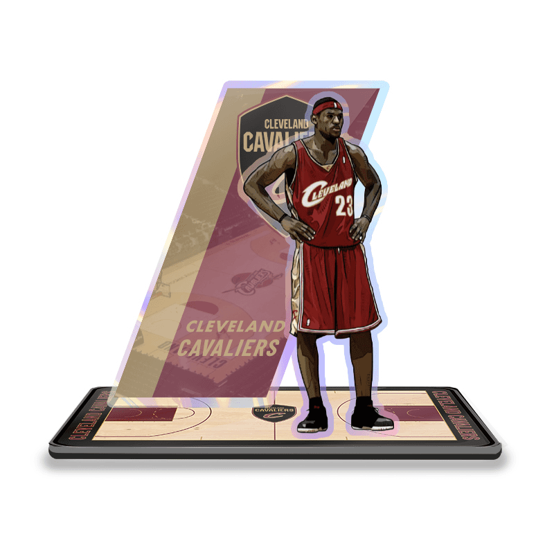 NBA球星主題亞克力炫彩立牌