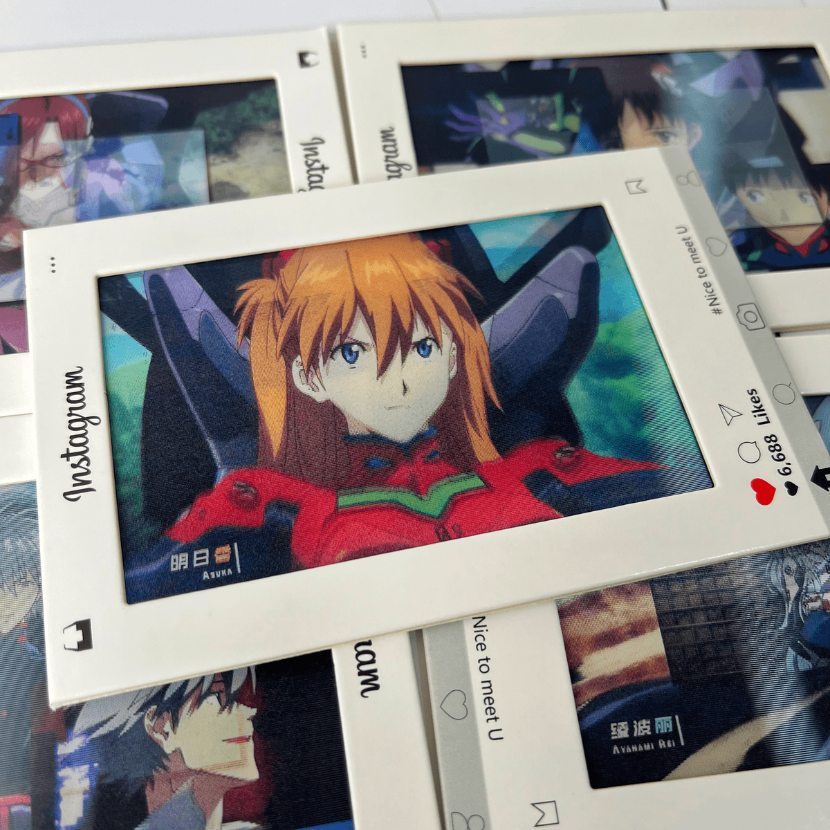 EVA新世紀福音戰士3D多變光柵卡