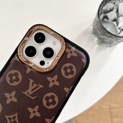 路易威登鑲嵌皮質手機殼-ZUIHANG SHOP