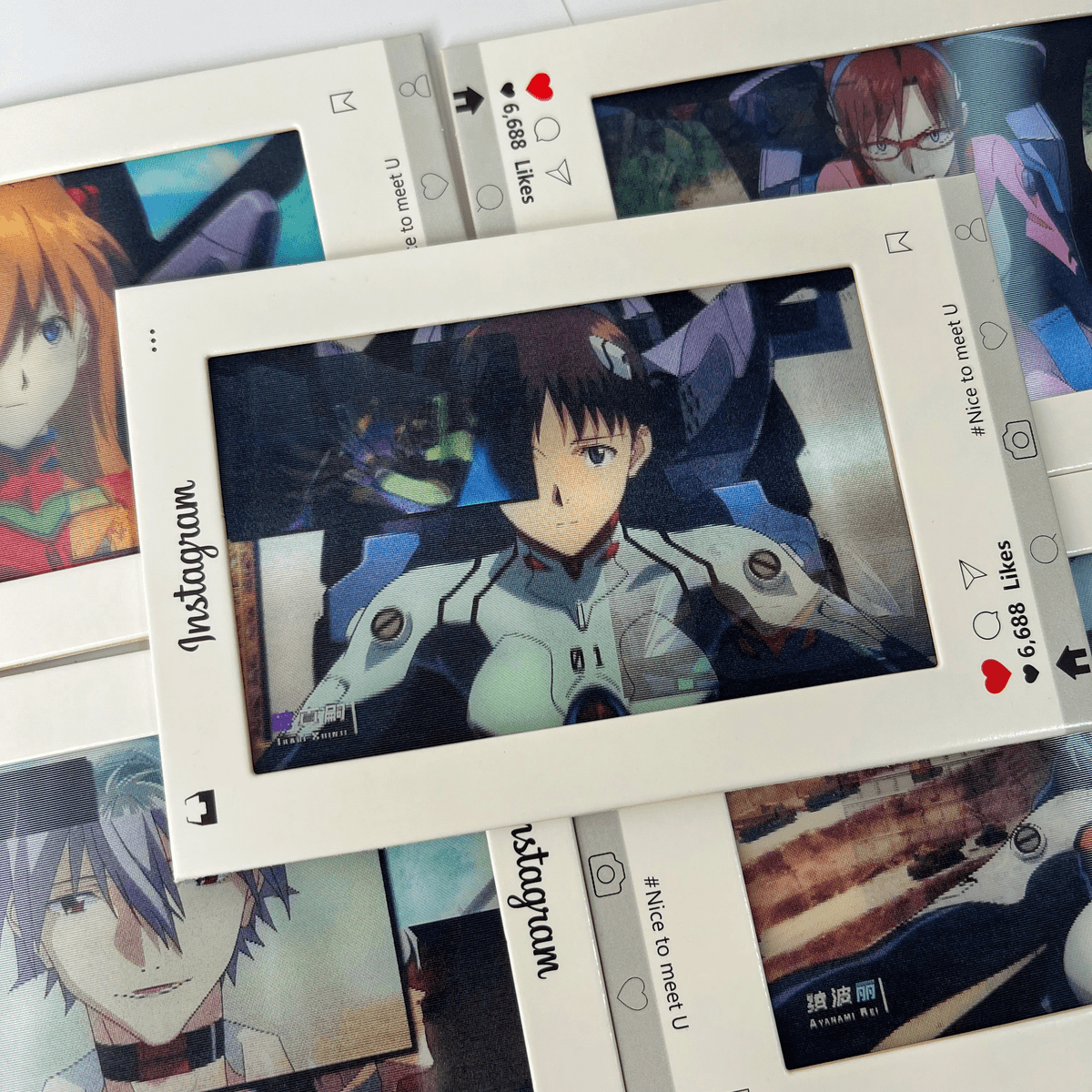 EVA新世紀福音戰士3D多變光柵卡