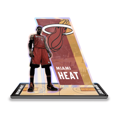 NBA球星主題亞克力炫彩立牌