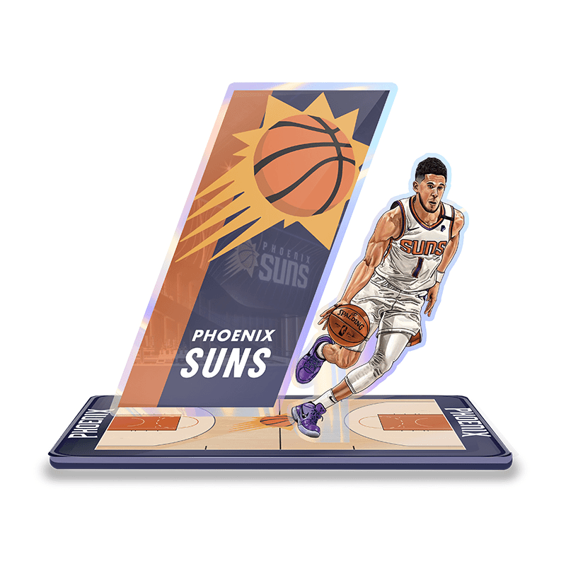 NBA球星主題亞克力炫彩立牌