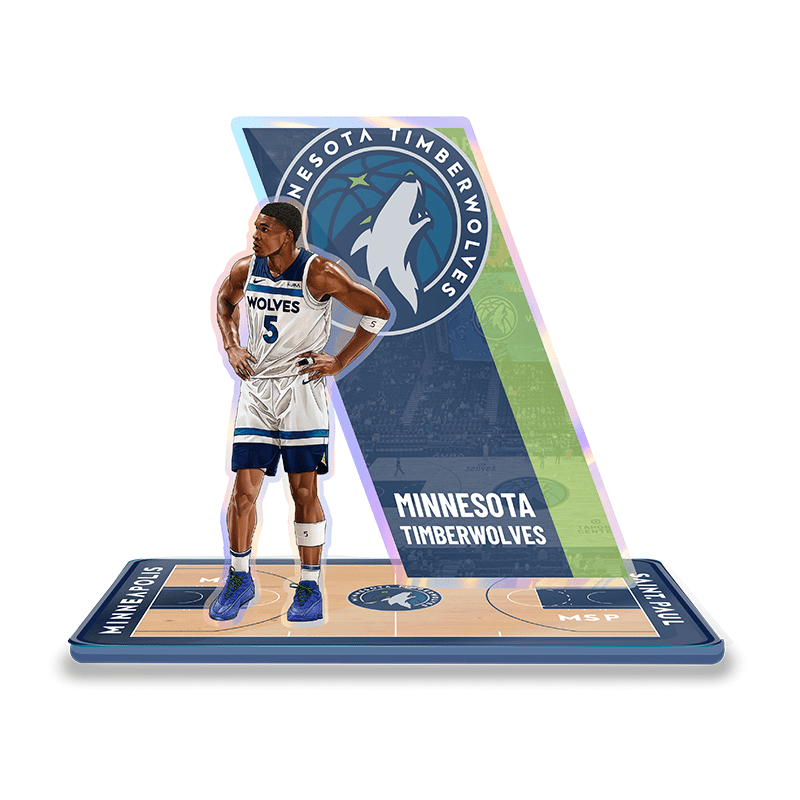 NBA球星主題亞克力炫彩立牌