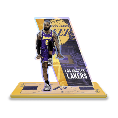 NBA球星主題亞克力炫彩立牌