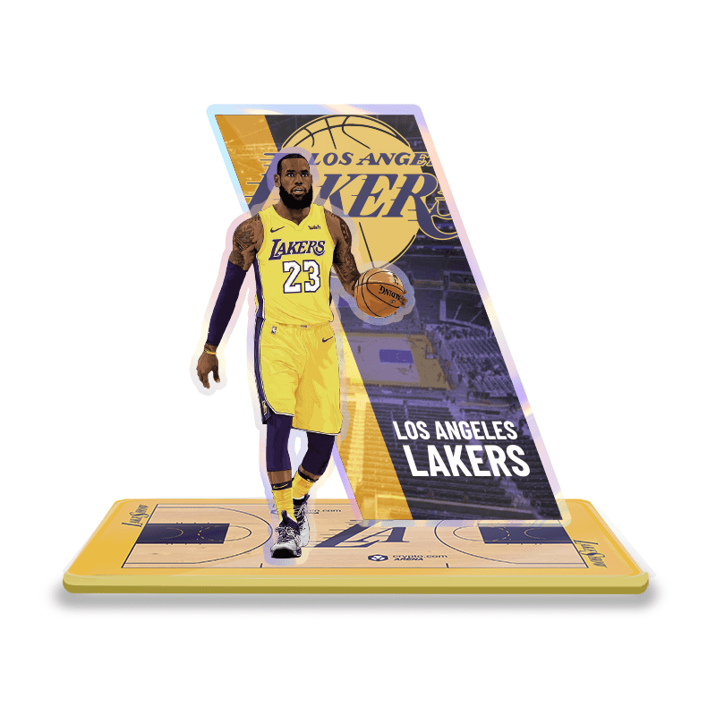 NBA球星主題亞克力炫彩立牌