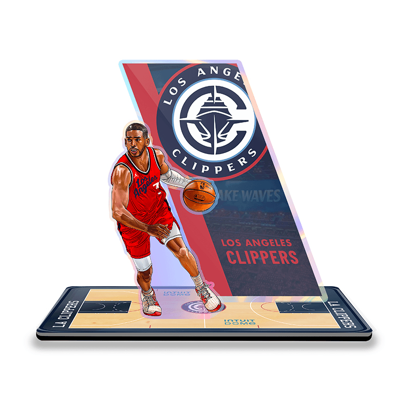 NBA球星主題亞克力炫彩立牌