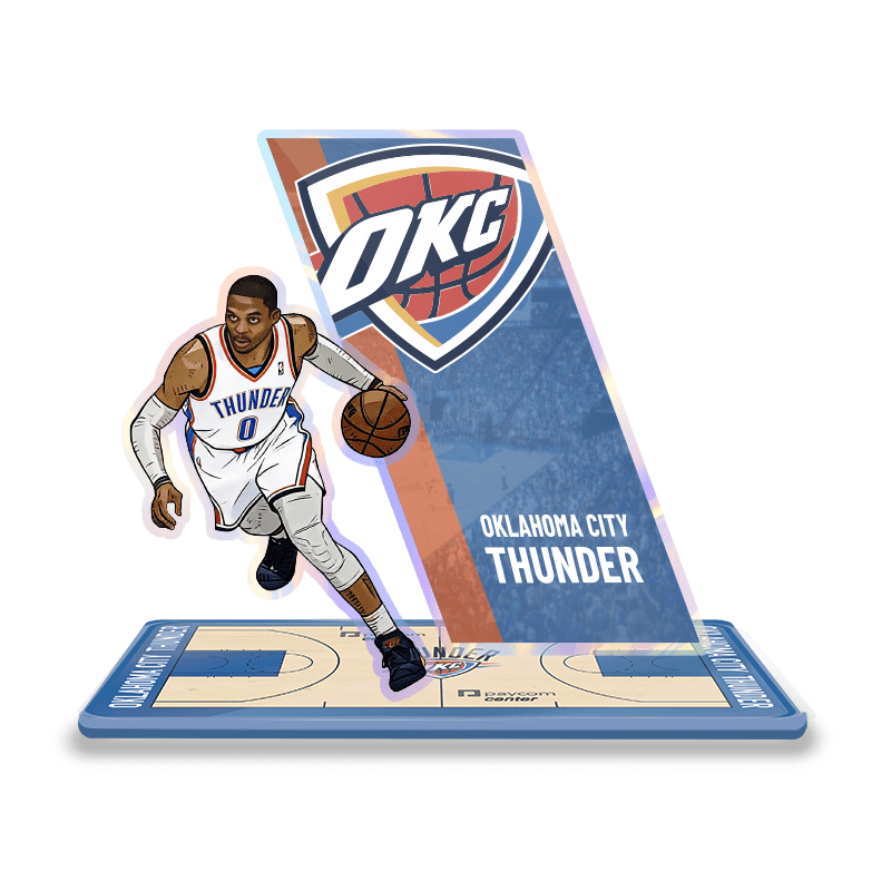 NBA球星主題亞克力炫彩立牌