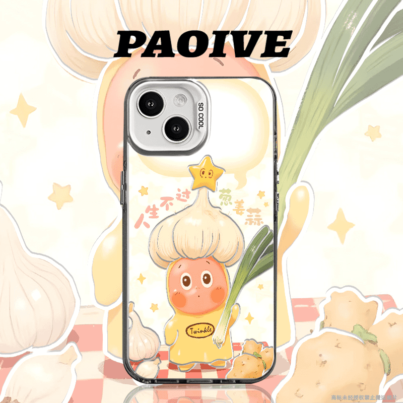 POP MART星星人彩銀防摔手機殼-ZUIHANG SHOP