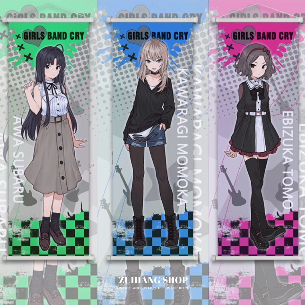Girls Band Cry 動漫周邊掛畫