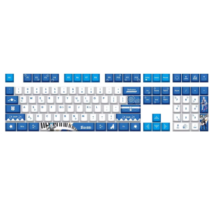 來圖客製 PBT熱透光主題鍵帽 英文版本-ZUIHANG SHOP