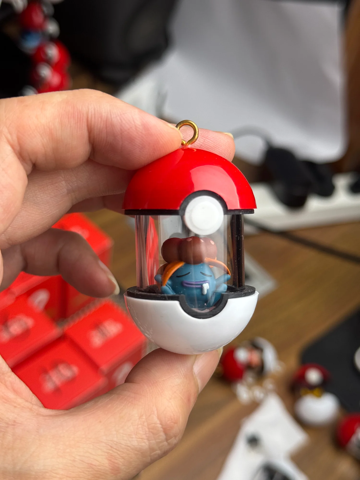 寶可夢 Pokémon 樹脂膠囊擺件｜手工迷你公仔 桌面收藏周邊