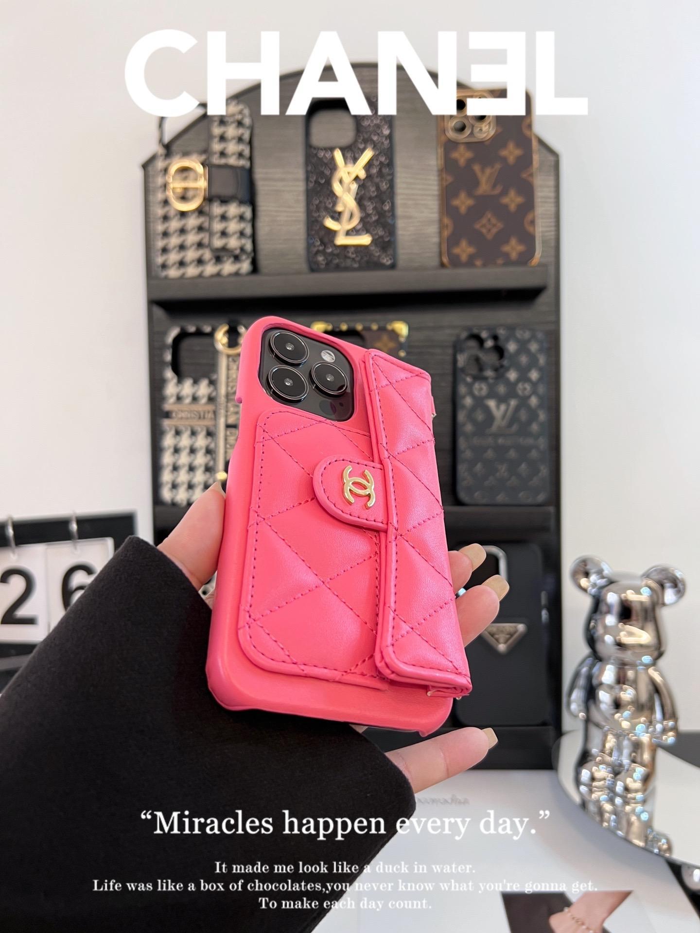 香奈兒卡包斜挎手機殼-ZUIHANG SHOP