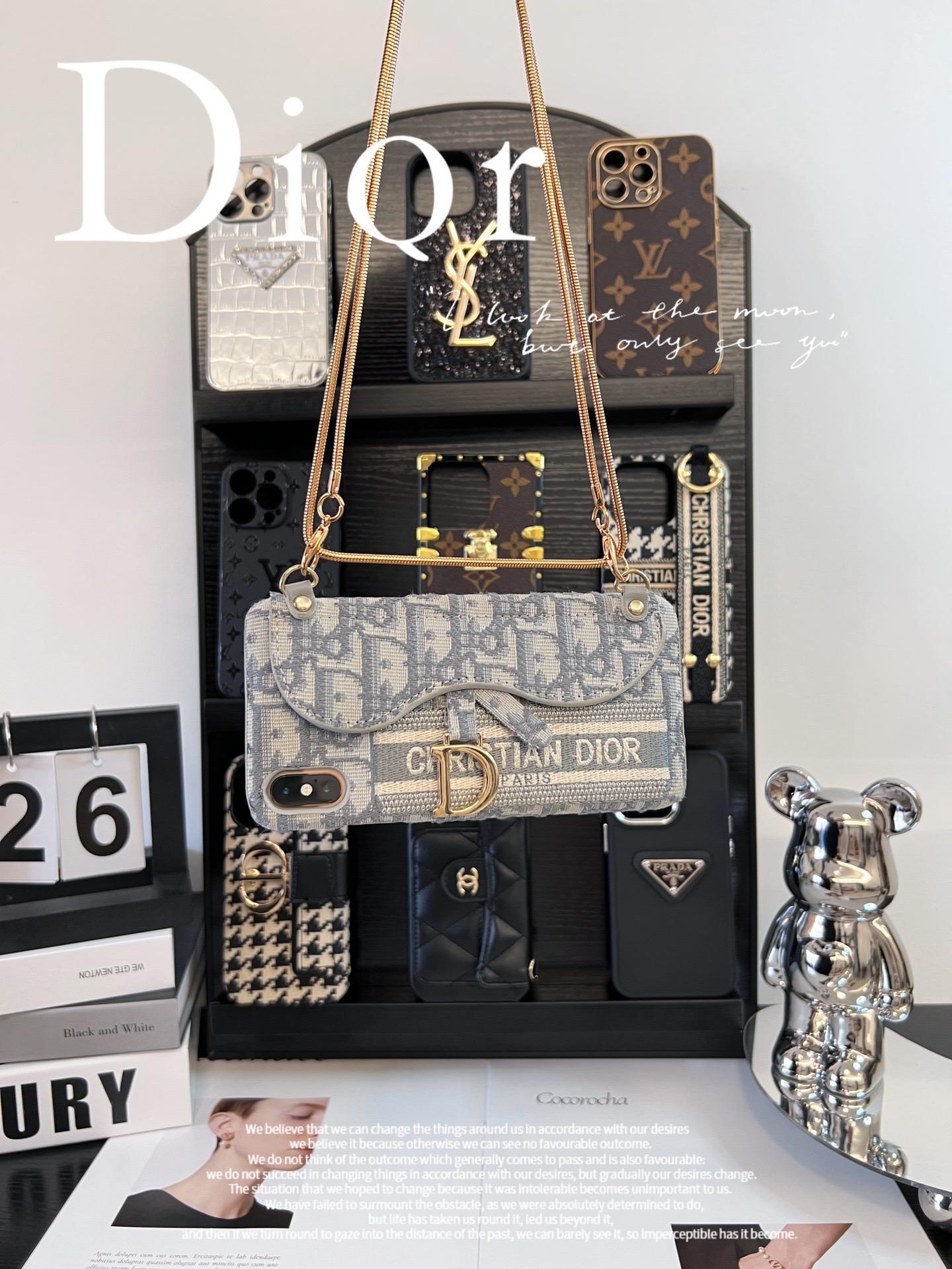 迪奧刺繡卡包手機殼-ZUIHANG SHOP