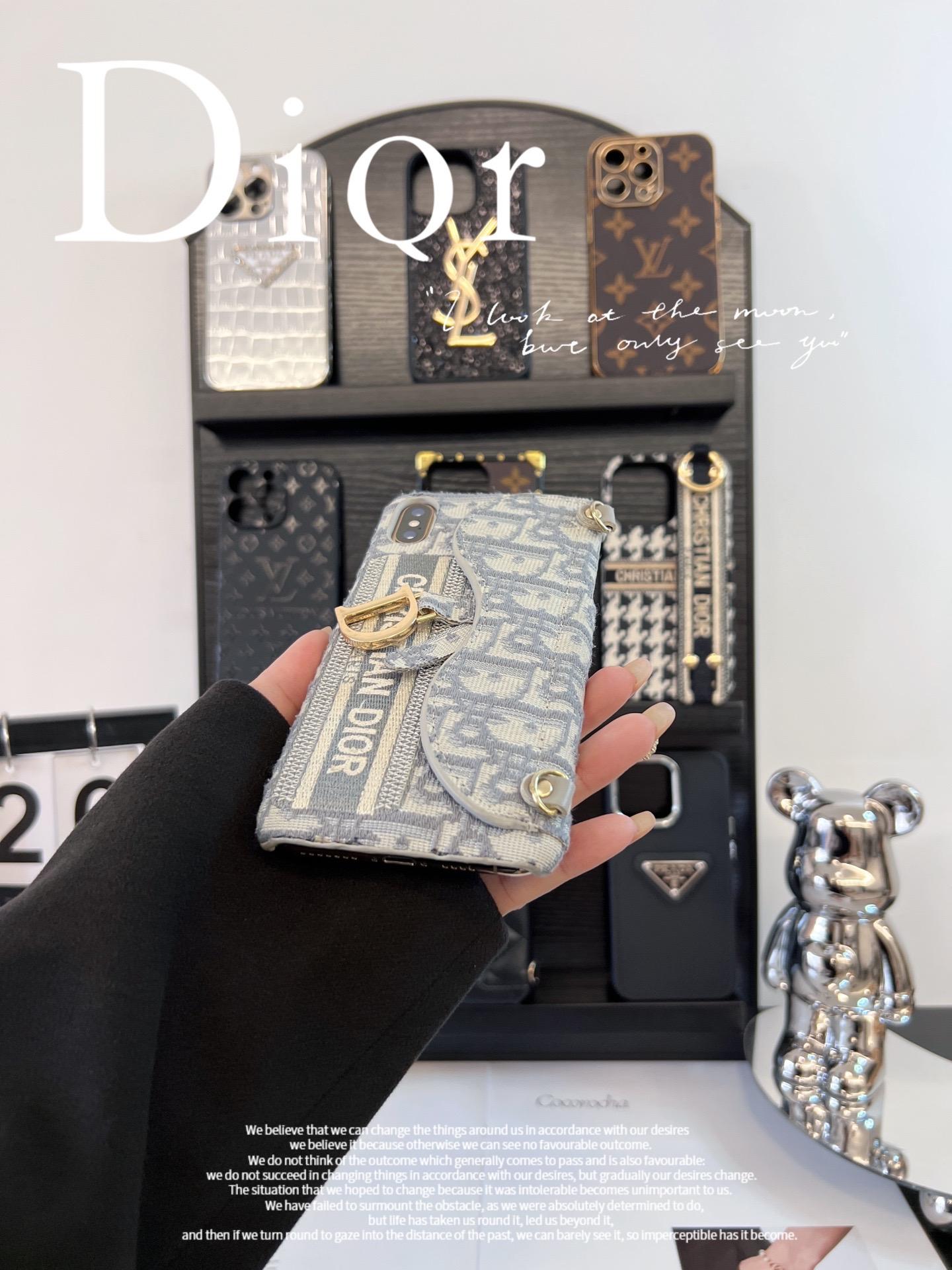 迪奧刺繡卡包手機殼-ZUIHANG SHOP