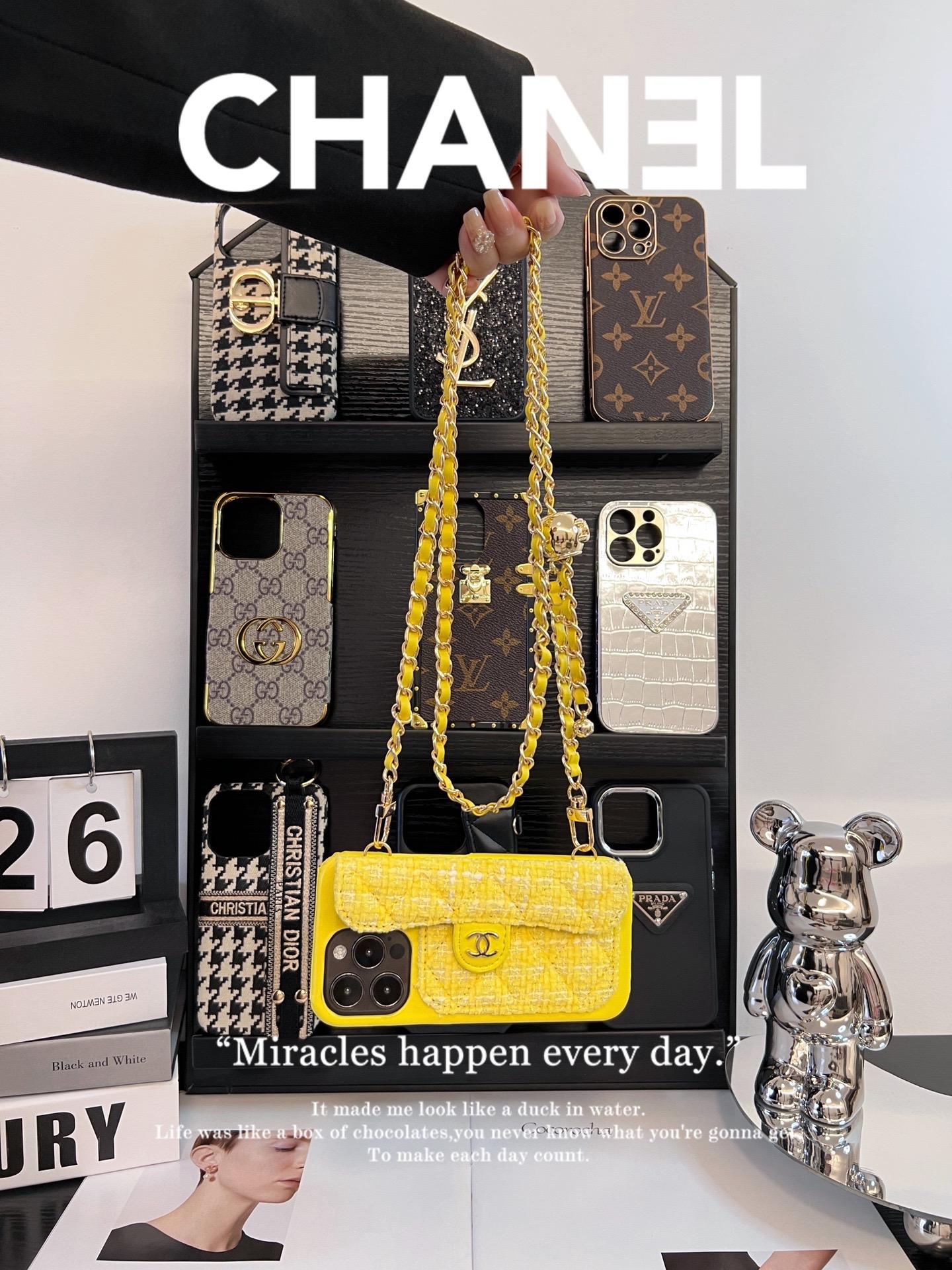 香奈兒卡包斜挎手機殼-ZUIHANG SHOP