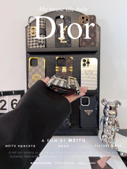 迪奧刺繡腕帶手機殼-ZUIHANG SHOP