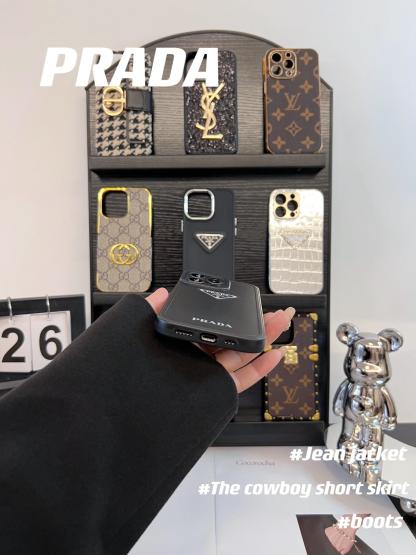 普拉達磨砂全包手機殼-ZUIHANG SHOP