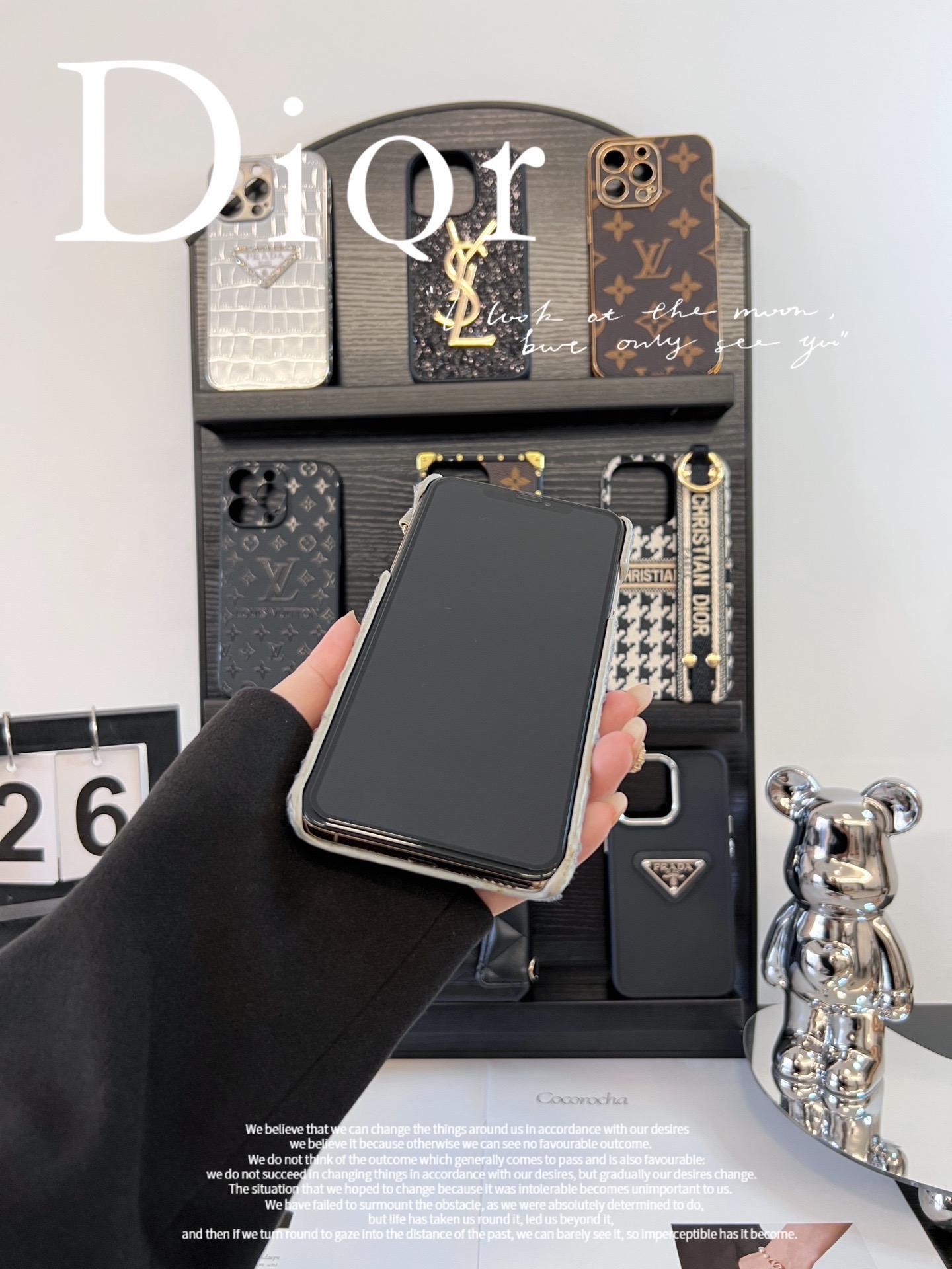 迪奧刺繡卡包手機殼-ZUIHANG SHOP