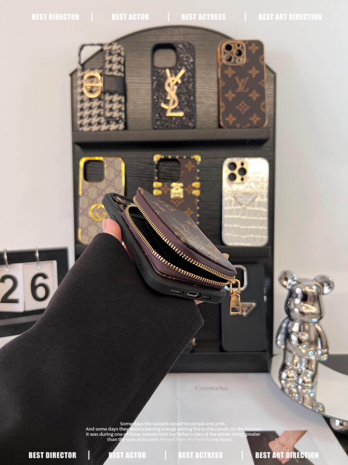 路易威登皮質卡包手機殼-ZUIHANG SHOP