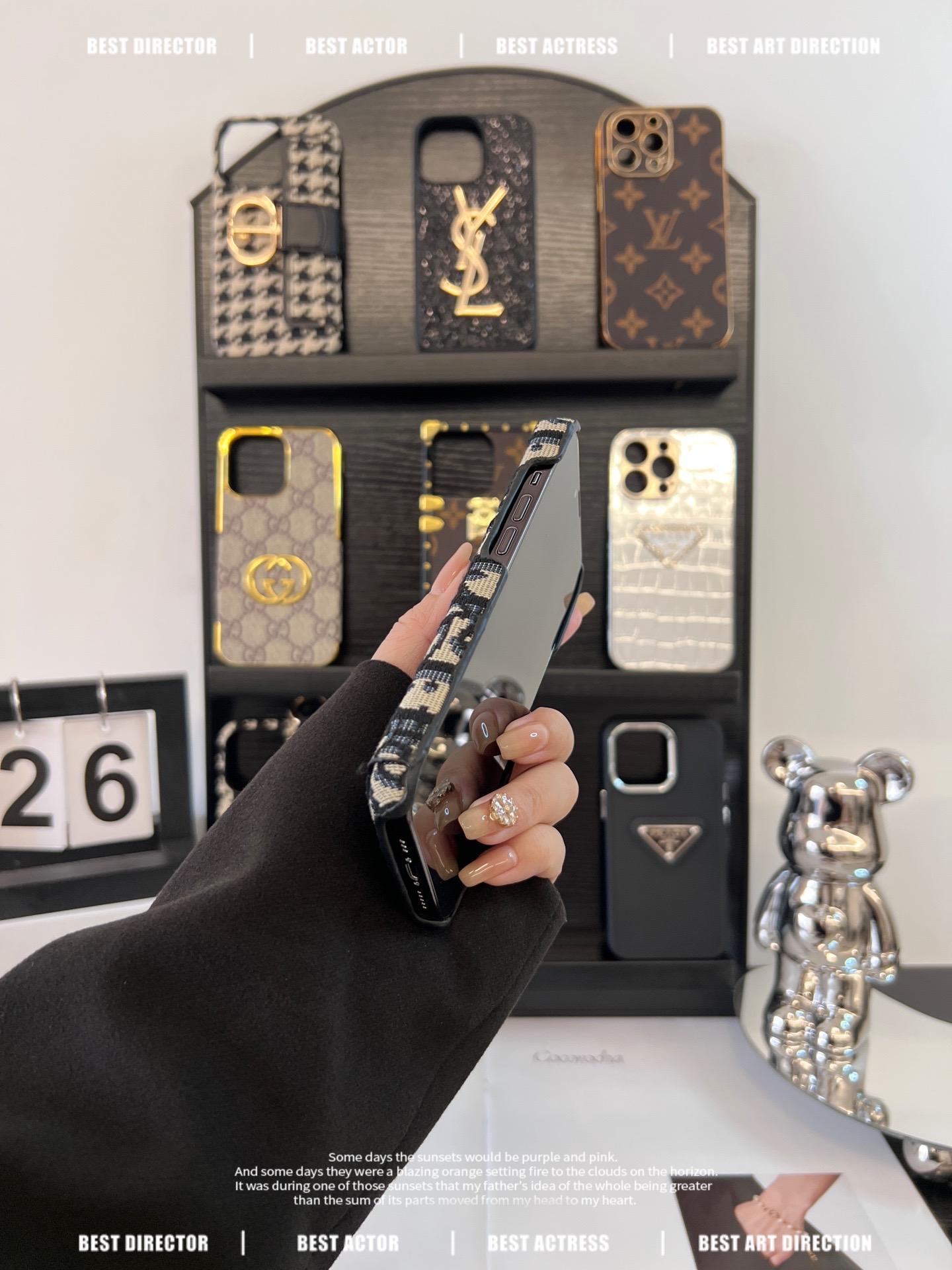 迪奧刺繡立標全包手機殼-ZUIHANG SHOP