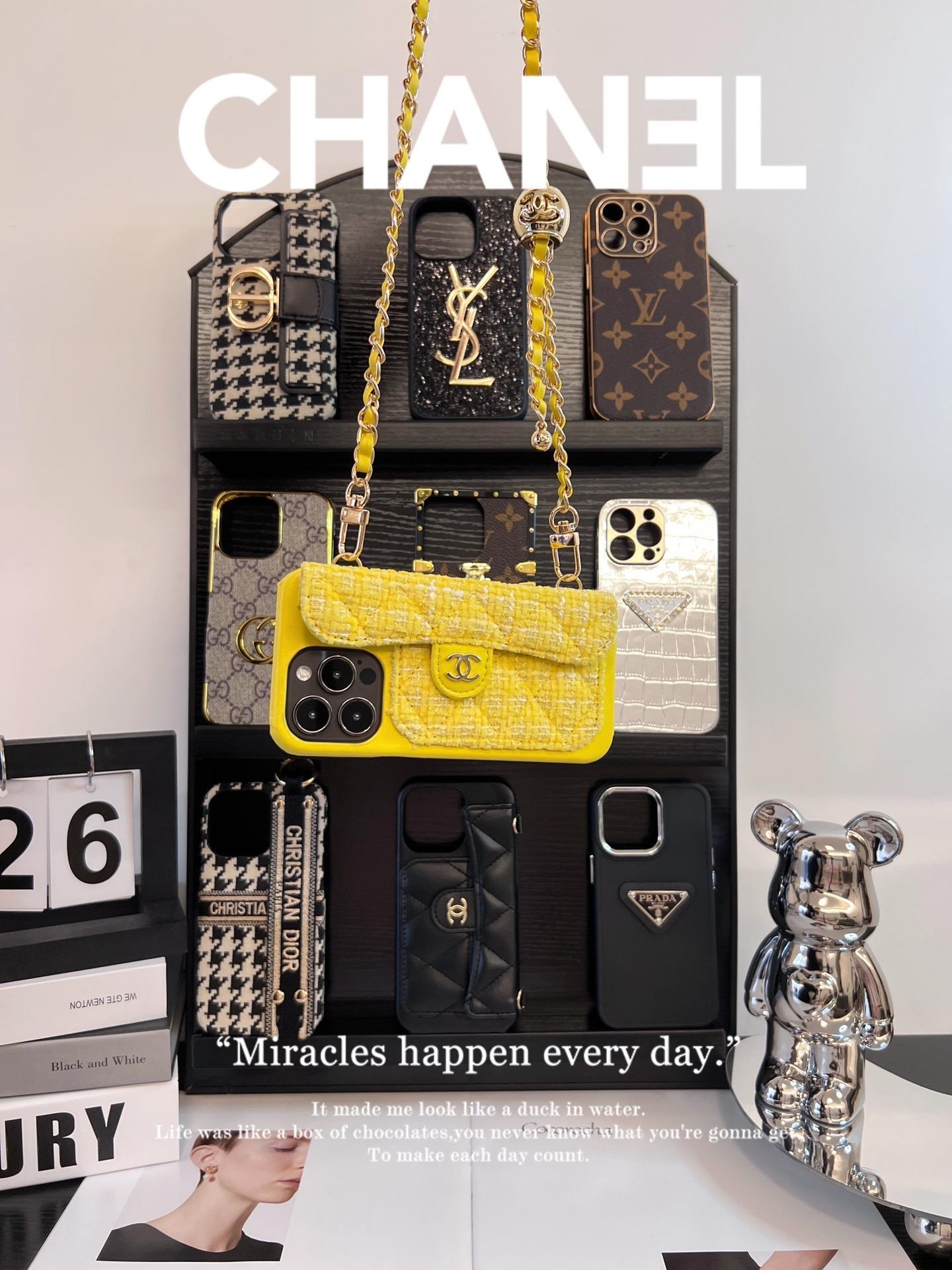 香奈兒卡包斜挎手機殼-ZUIHANG SHOP