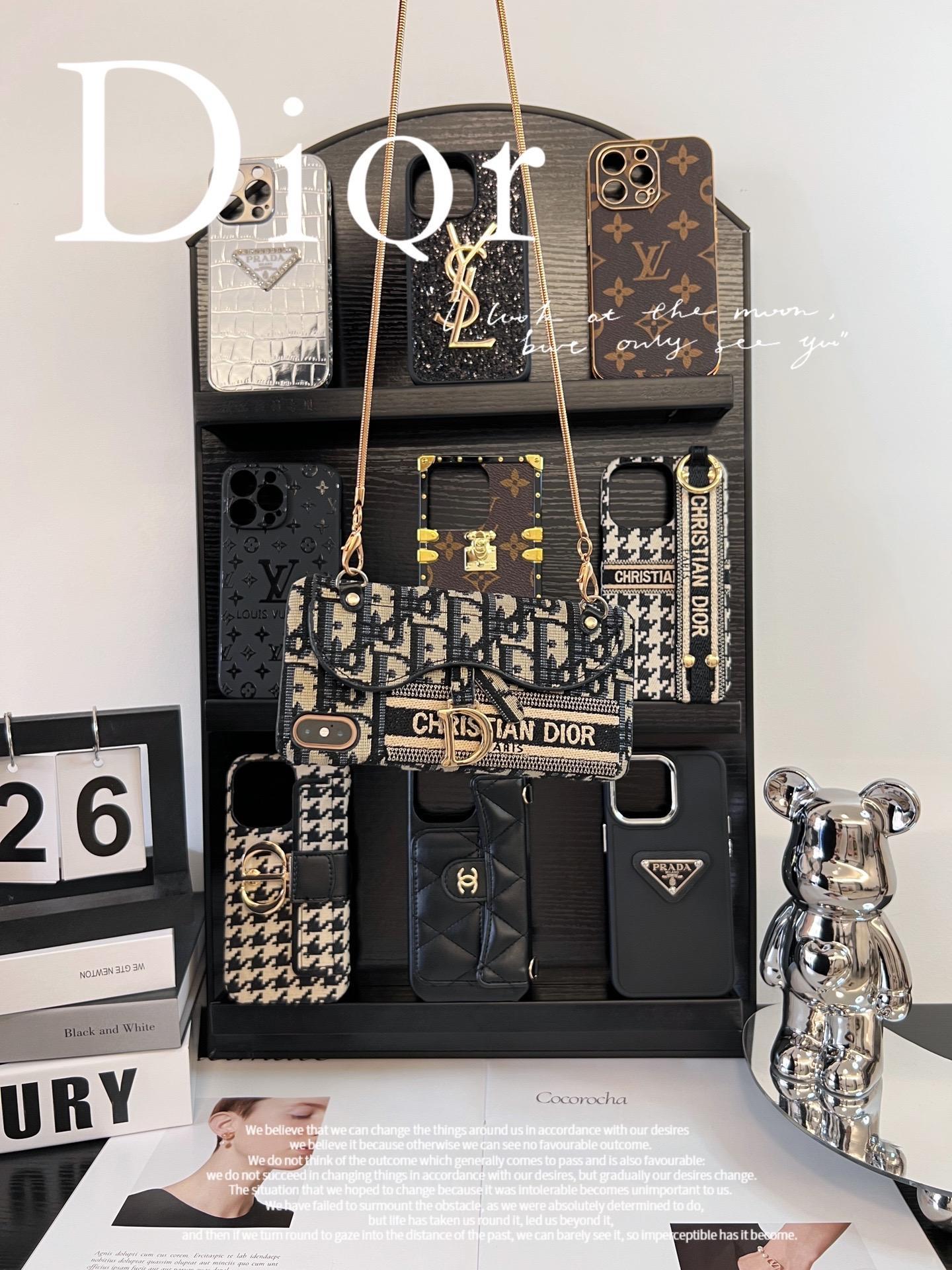 迪奧刺繡卡包手機殼-ZUIHANG SHOP