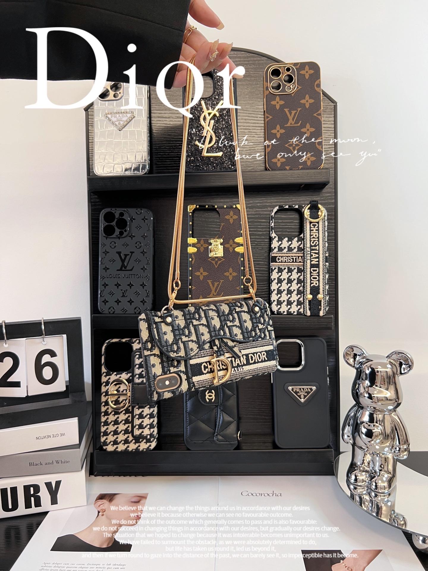 迪奧刺繡卡包手機殼-ZUIHANG SHOP