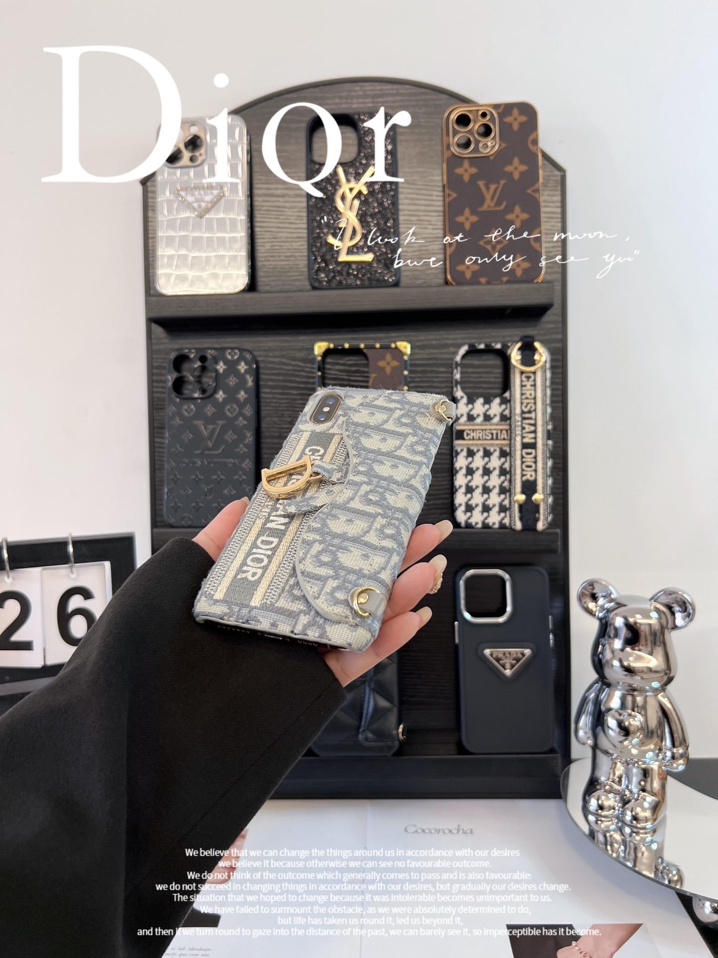 迪奧刺繡卡包手機殼-ZUIHANG SHOP