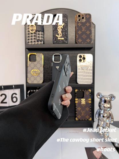 普拉達磨砂防摔手機殼-ZUIHANG SHOP