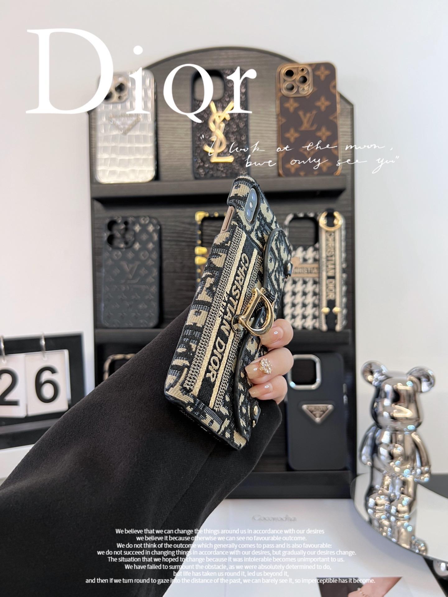 迪奧刺繡卡包手機殼-ZUIHANG SHOP