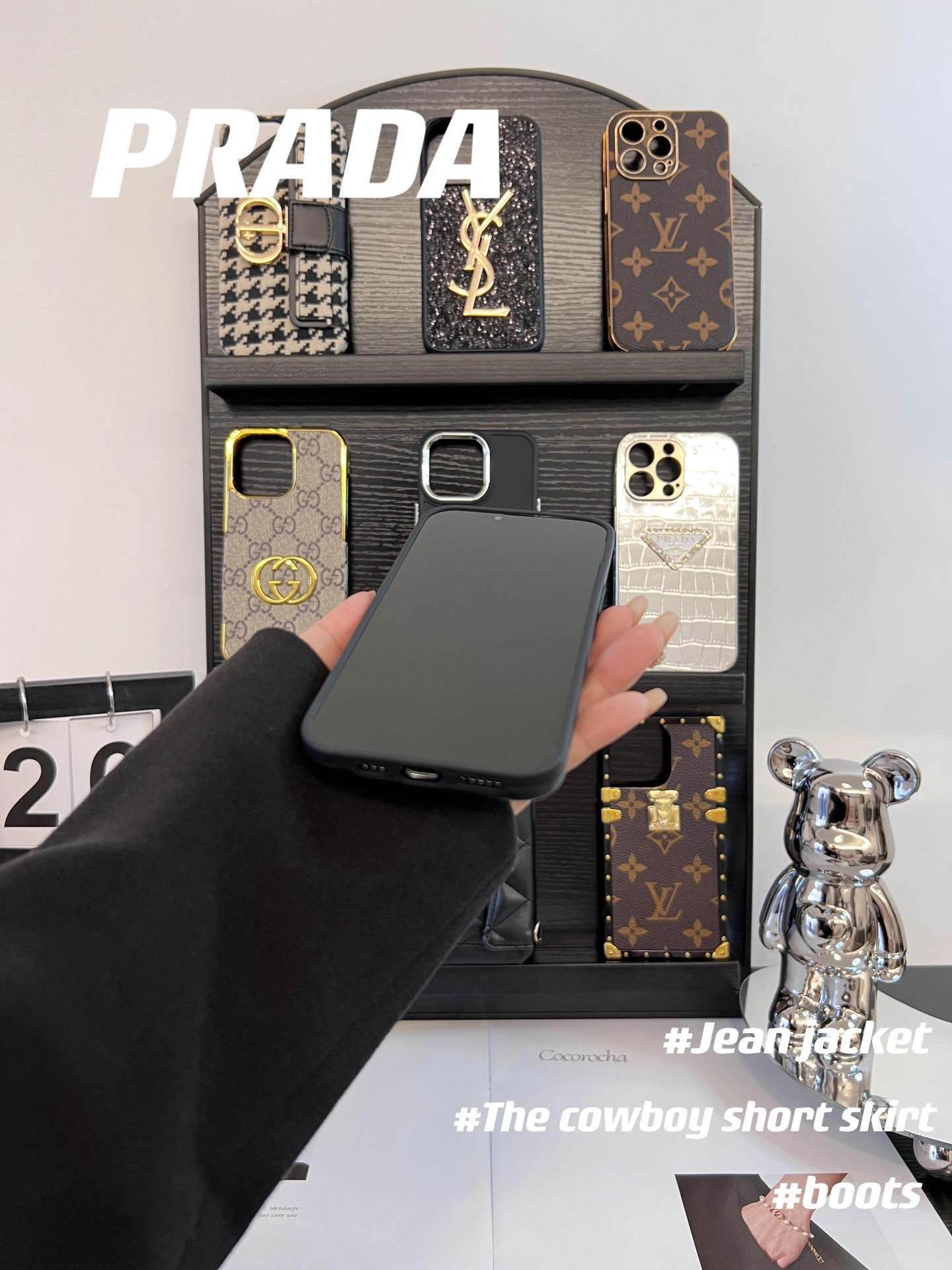 普拉達磨砂防摔手機殼-ZUIHANG SHOP