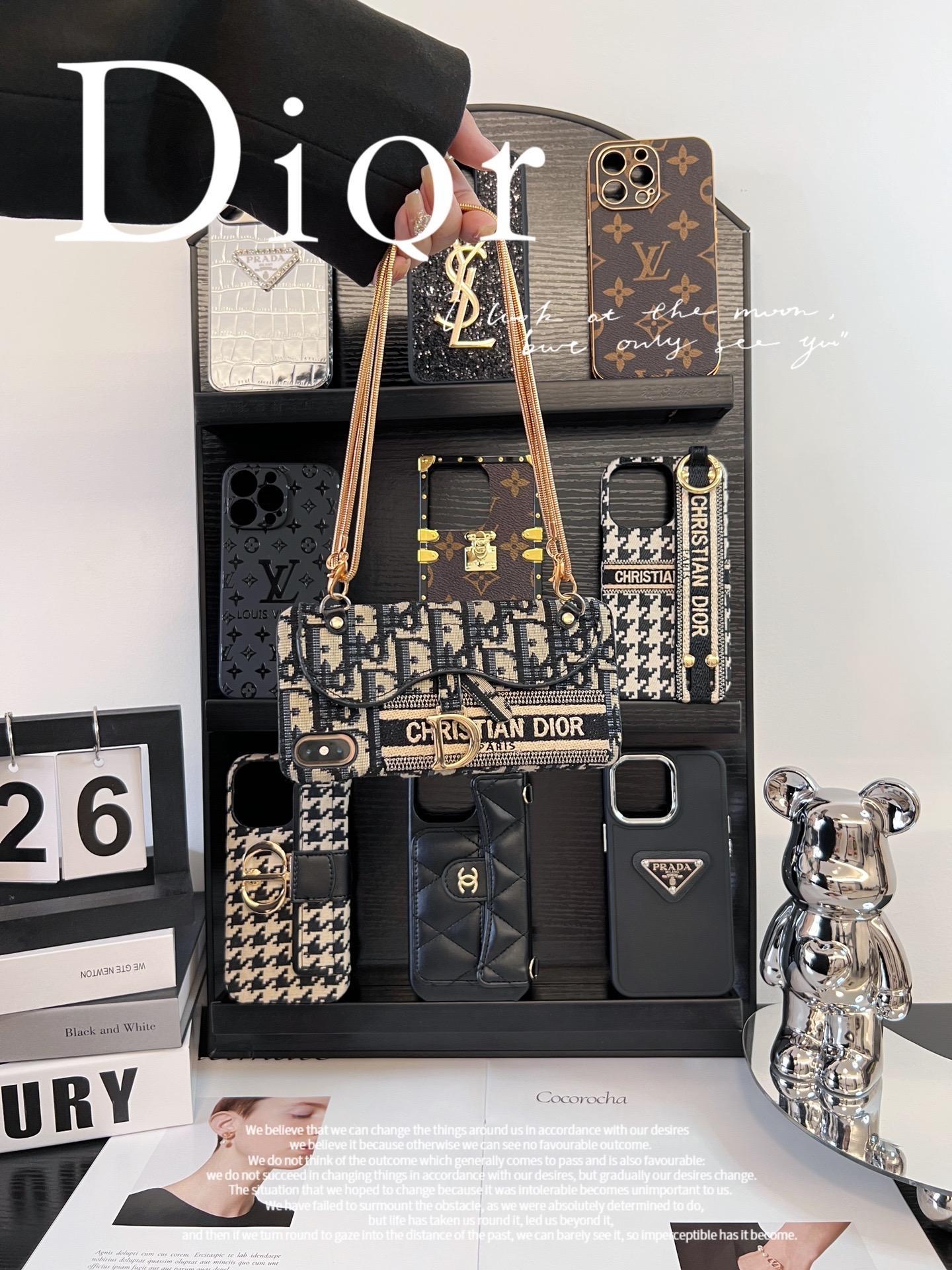 迪奧刺繡卡包手機殼-ZUIHANG SHOP