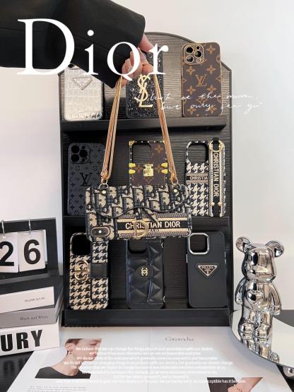 迪奧刺繡卡包手機殼-ZUIHANG SHOP