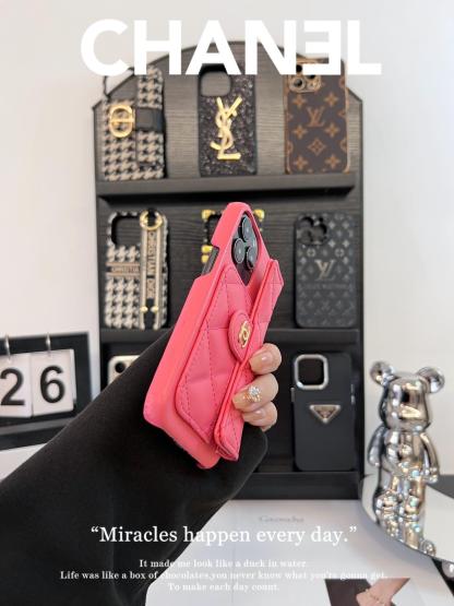 香奈兒卡包斜挎手機殼-ZUIHANG SHOP