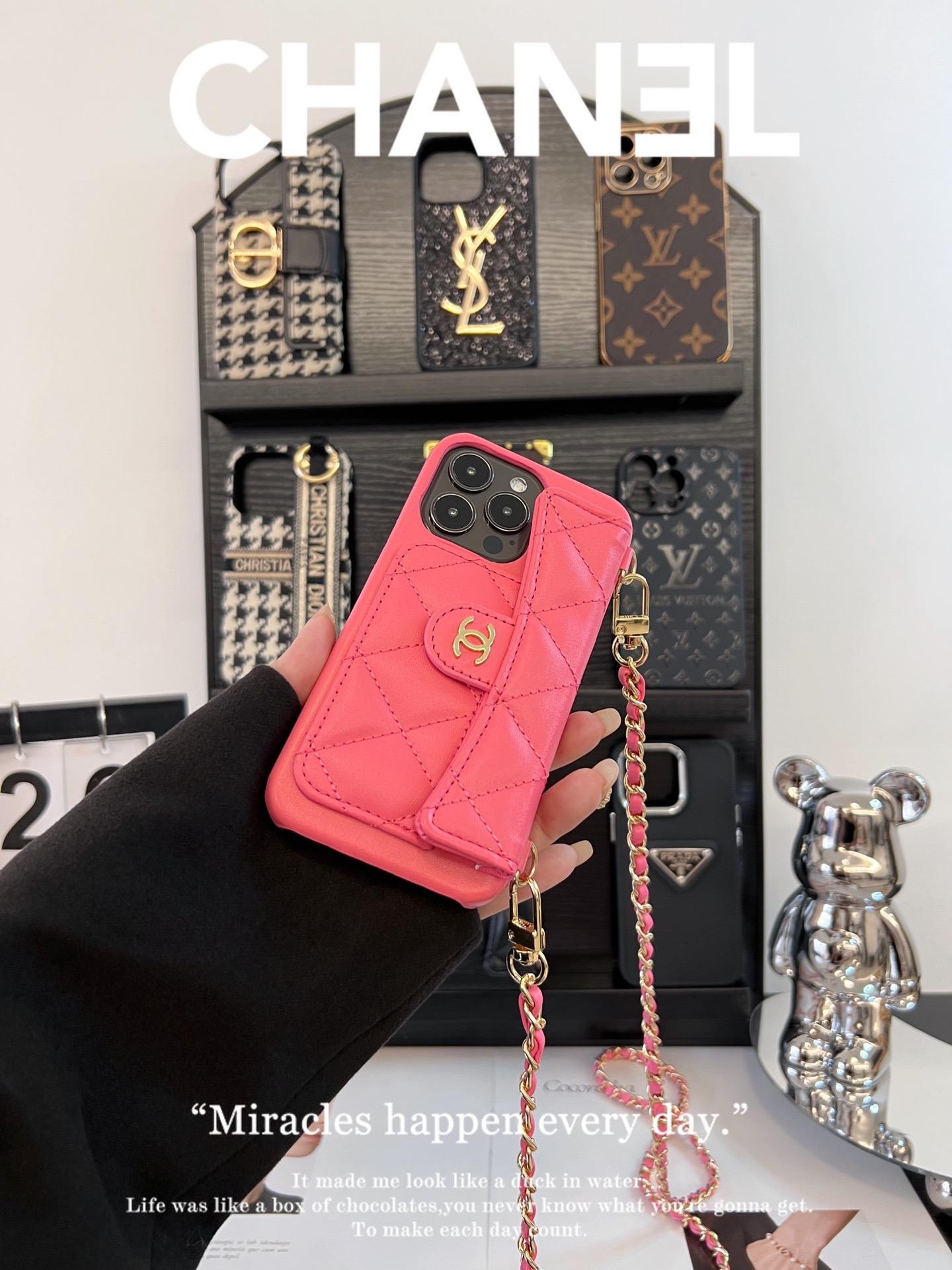 香奈兒卡包斜挎手機殼-ZUIHANG SHOP