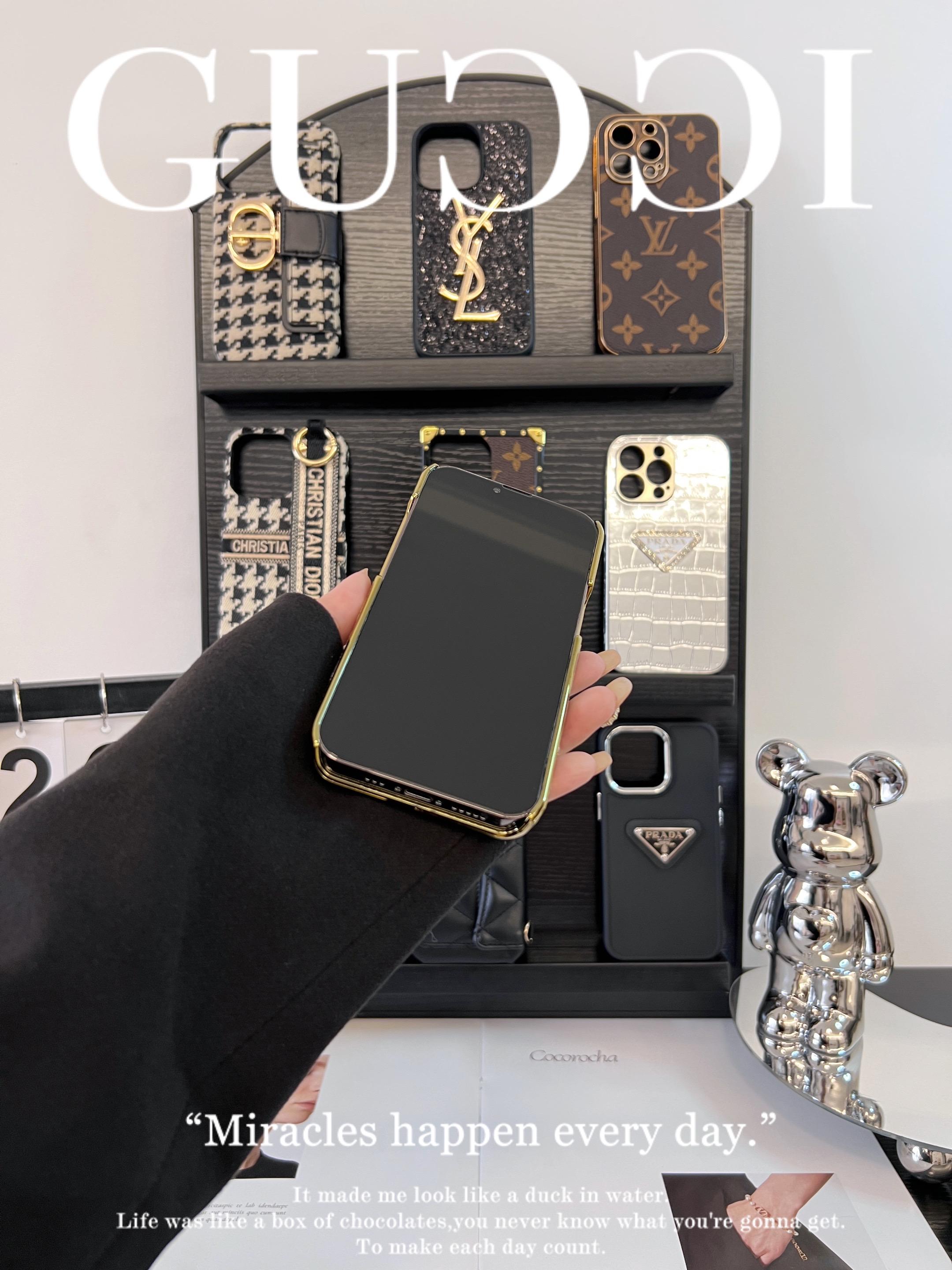 古馳立標皮質手機殼-ZUIHANG SHOP