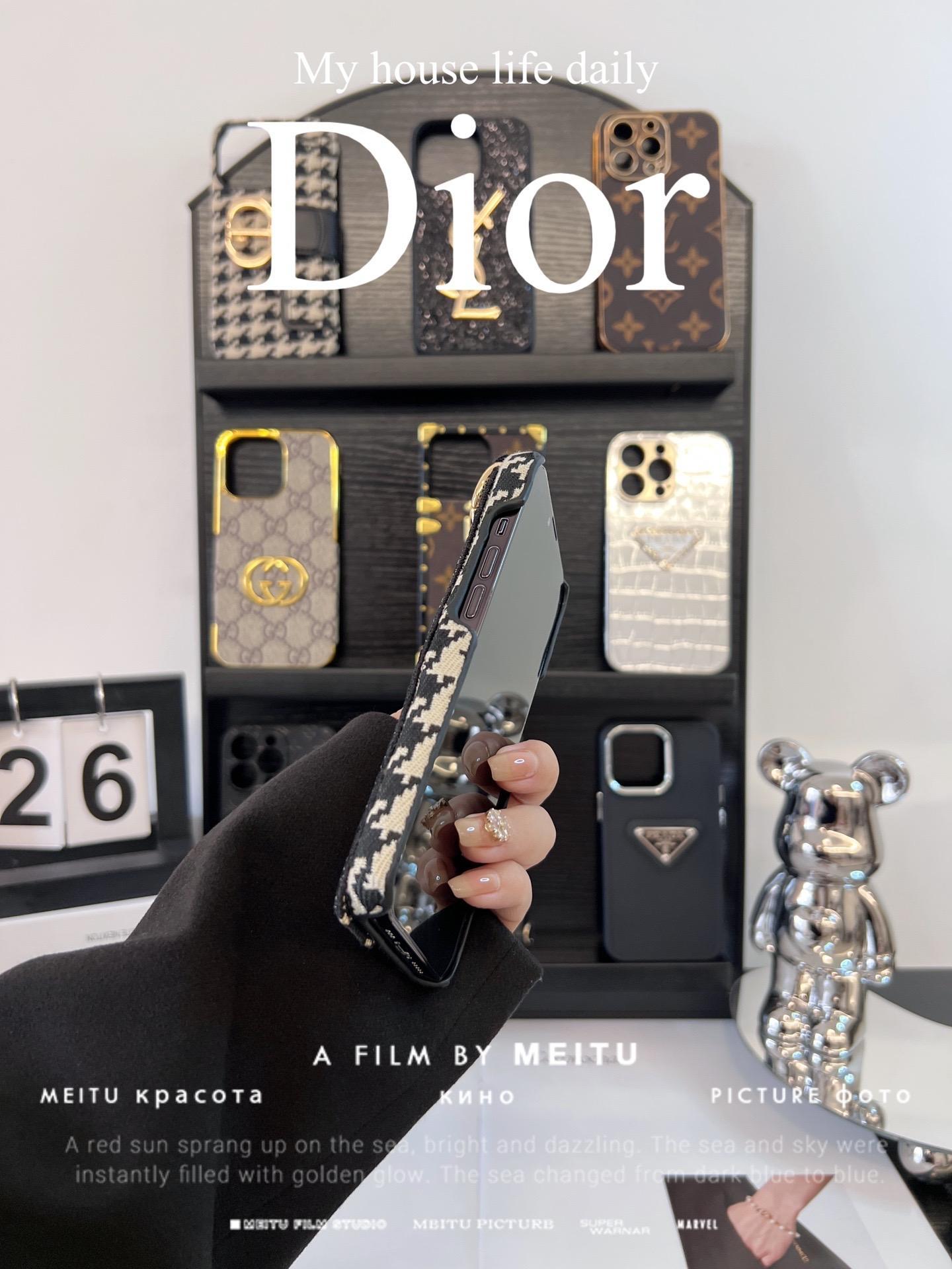 迪奧刺繡腕帶手機殼-ZUIHANG SHOP