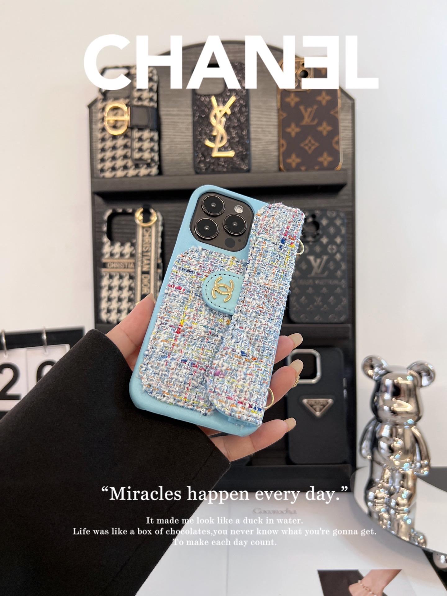 香奈兒卡包斜挎手機殼-ZUIHANG SHOP