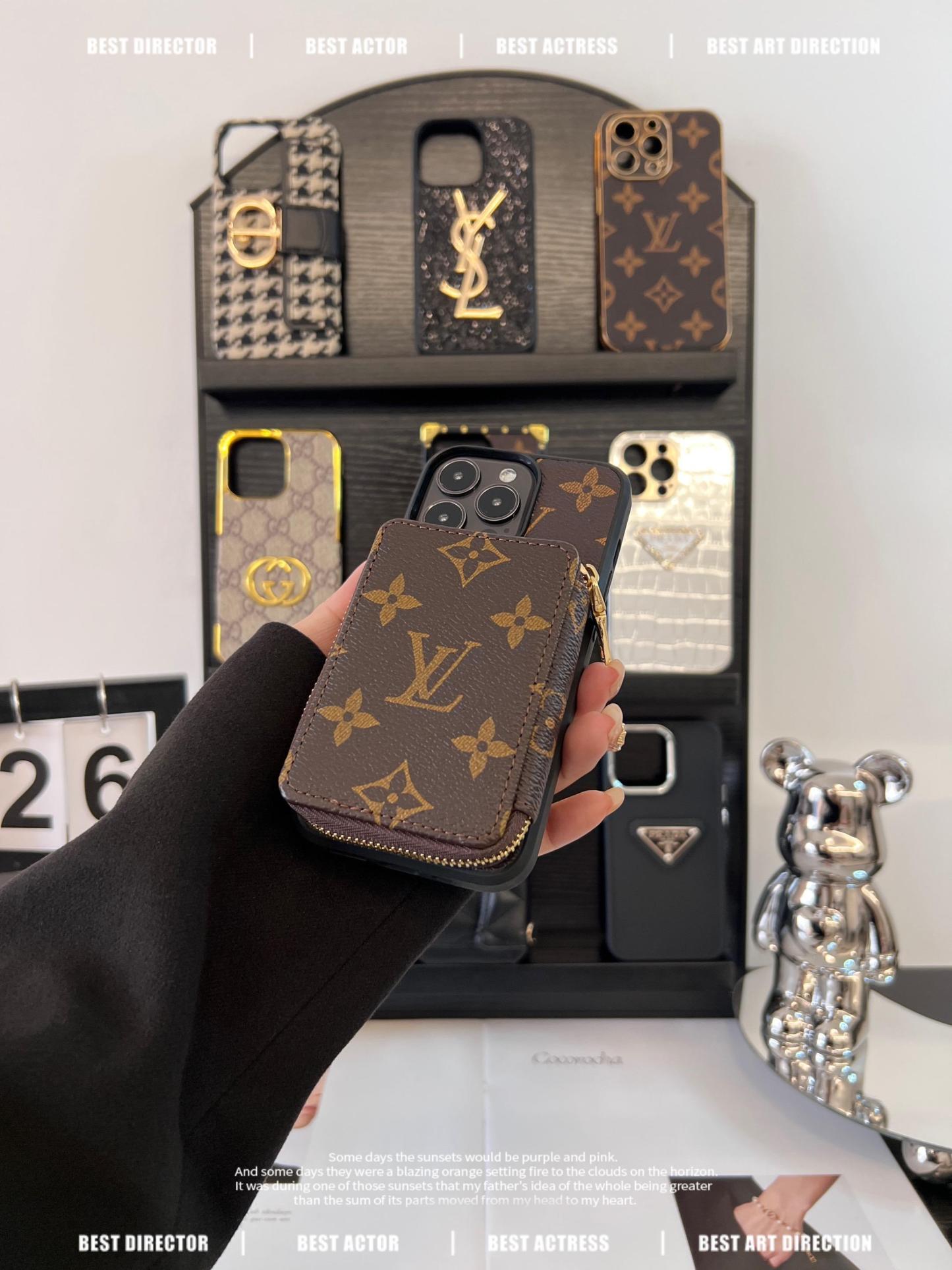 路易威登皮質卡包手機殼-ZUIHANG SHOP