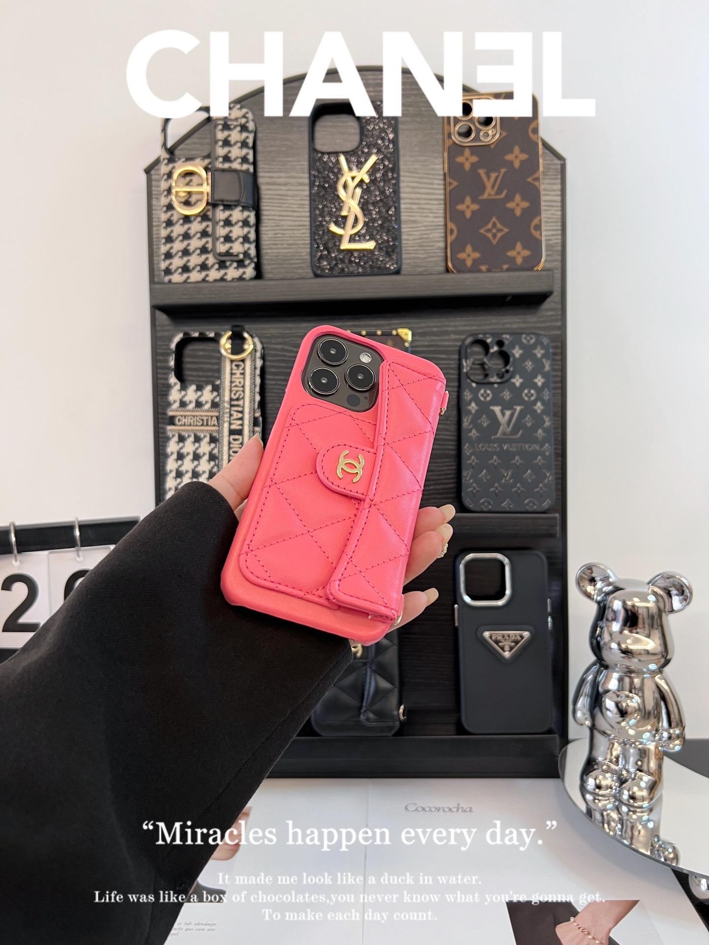 香奈兒卡包斜挎手機殼-ZUIHANG SHOP