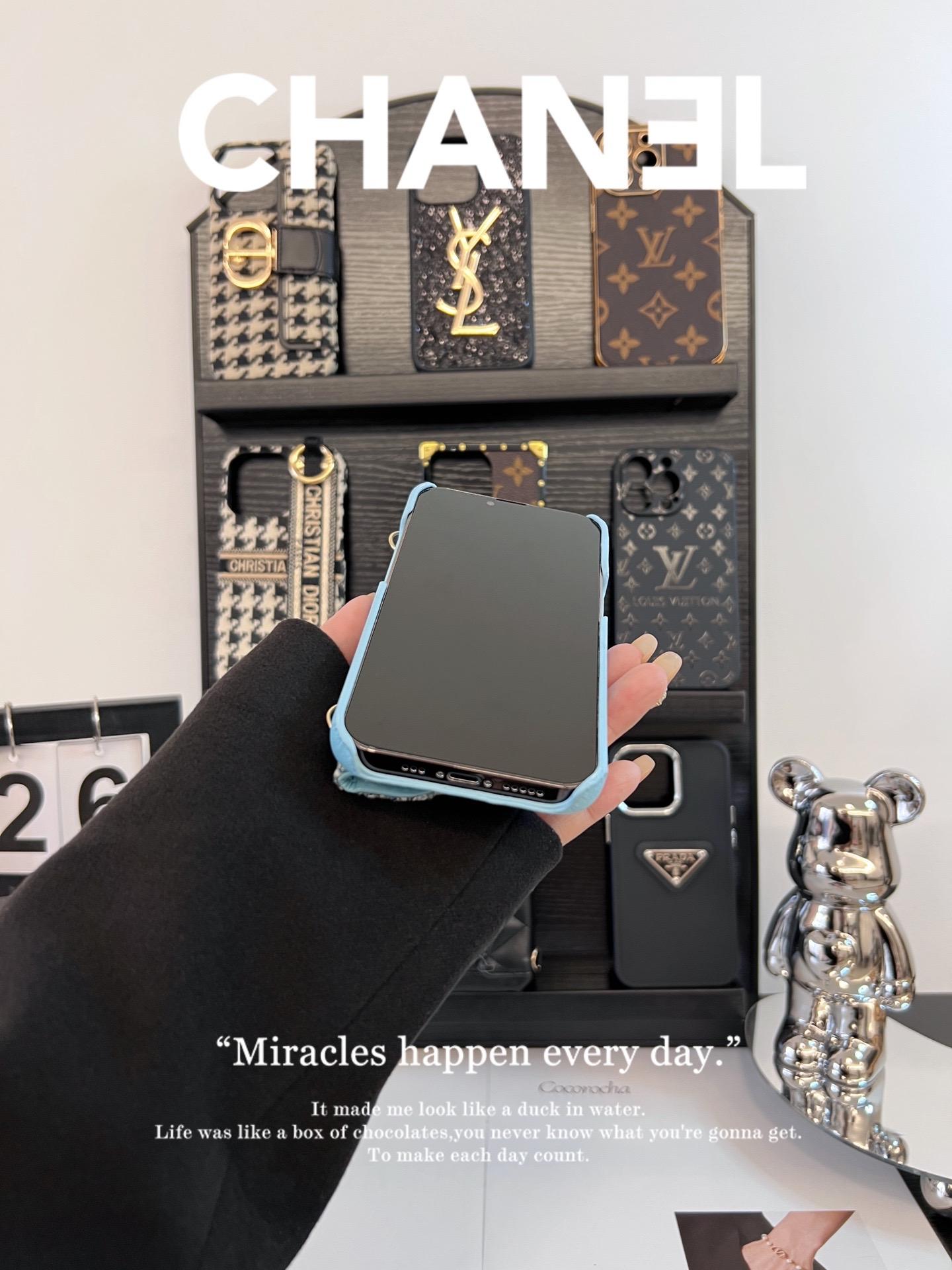 香奈兒卡包斜挎手機殼-ZUIHANG SHOP