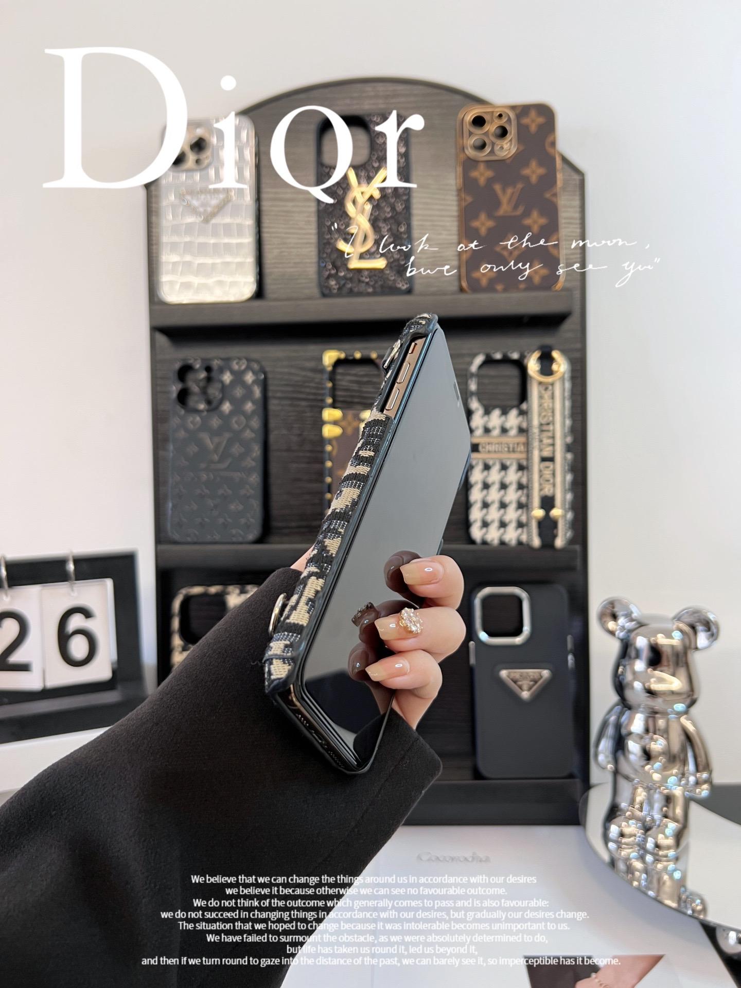 迪奧刺繡卡包手機殼-ZUIHANG SHOP