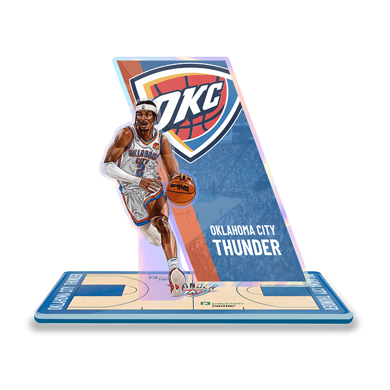 NBA球星主題亞克力炫彩立牌