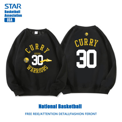 美式籃球 秋冬新款 親子情侶裝圓領長袖