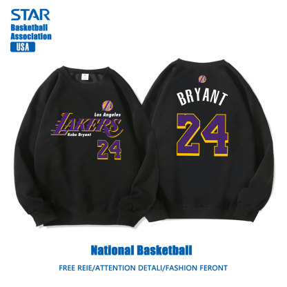 美式籃球 秋冬新款 親子情侶裝圓領長袖