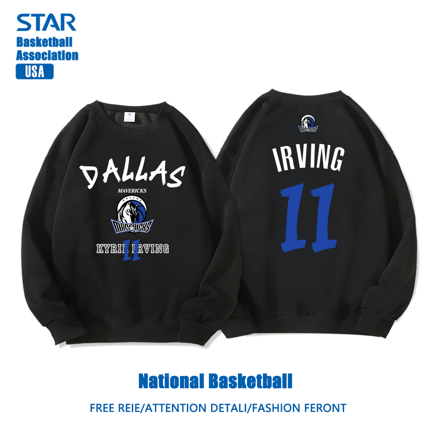 美式籃球 秋冬新款 親子情侶裝圓領長袖